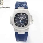 Patek Philippe Nautilus 5726 Blue Dial Blue Rubber Strap