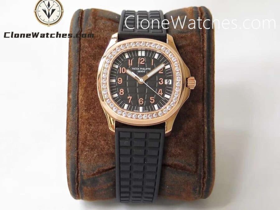 Patek Philippe Aquanaut Luce 5068R-001 Rose Gold Diamond