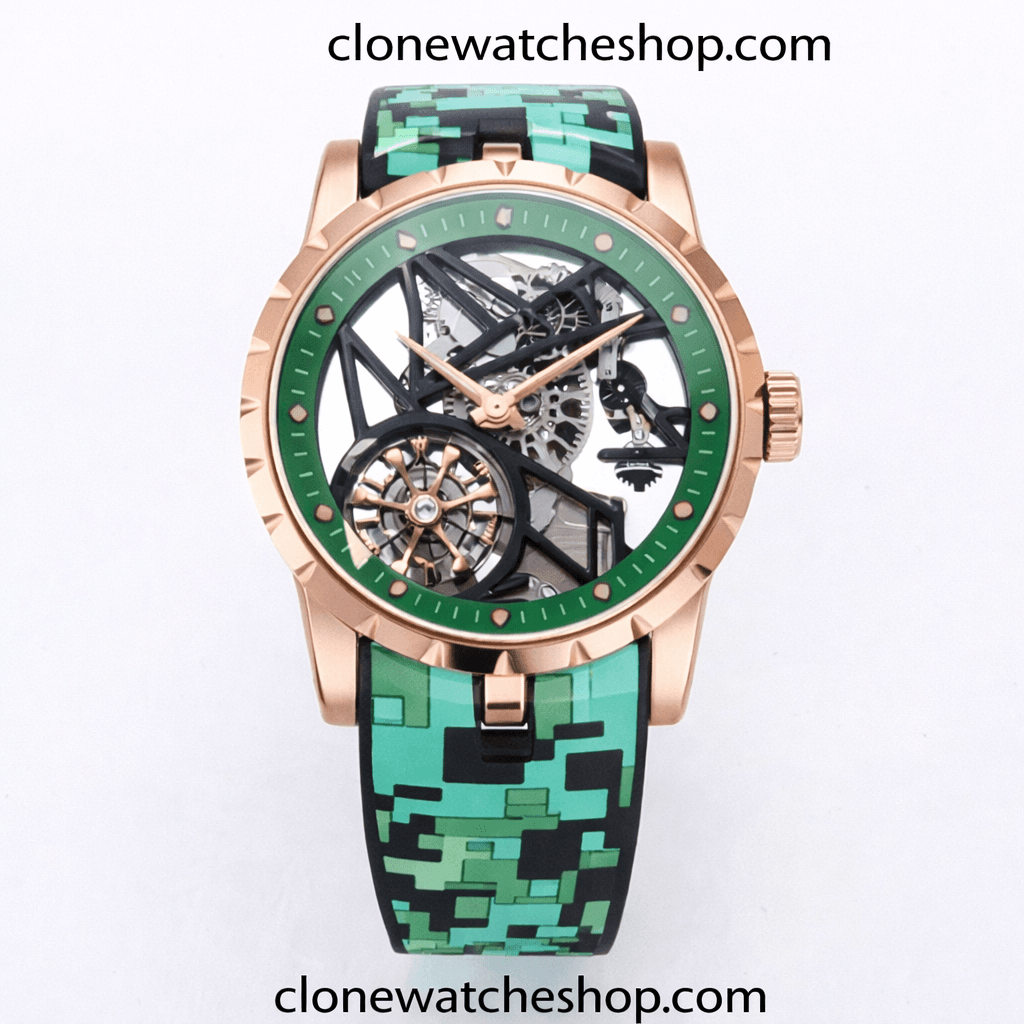 Roger Dubuis Excalibur Skeleton Tourbillon RDDBEX0939 42MM