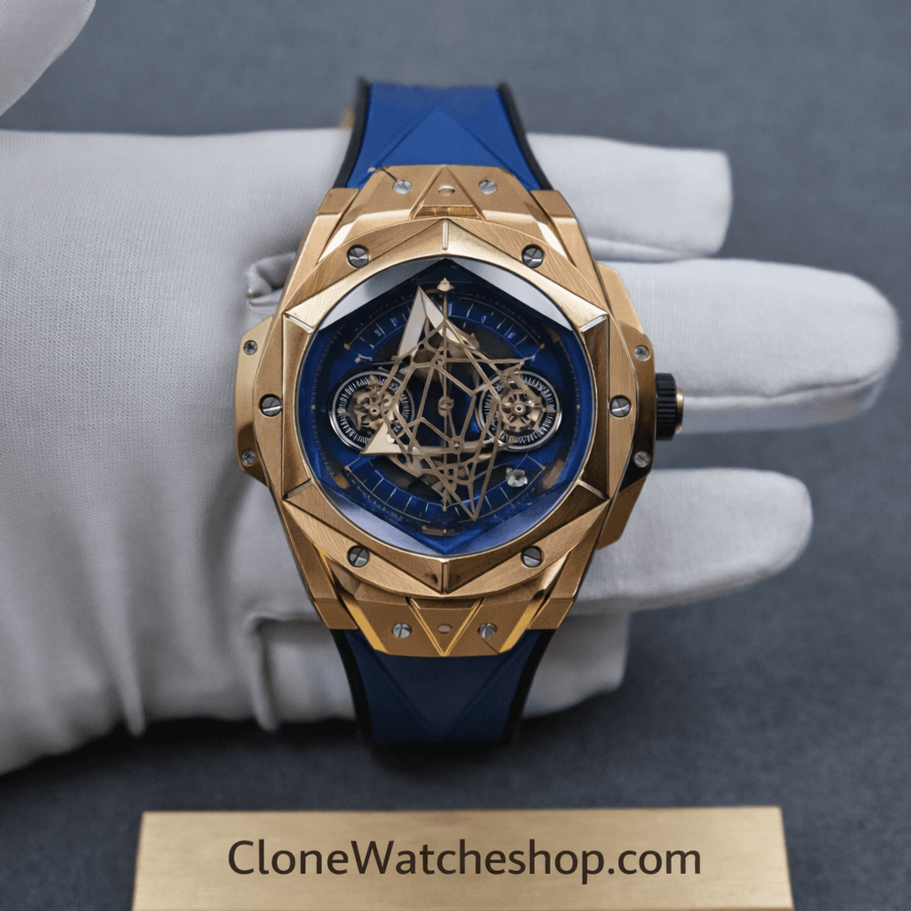 Hublot Big Bang Unico Sang Bleu II 45MM KING GOLD 418.OX.5108.RX.MXM20
