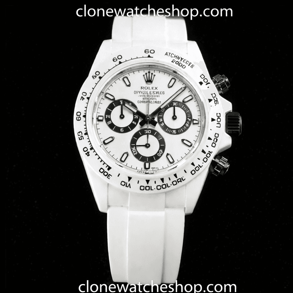 Modified AET Rolex Daytona ceramic White Classic