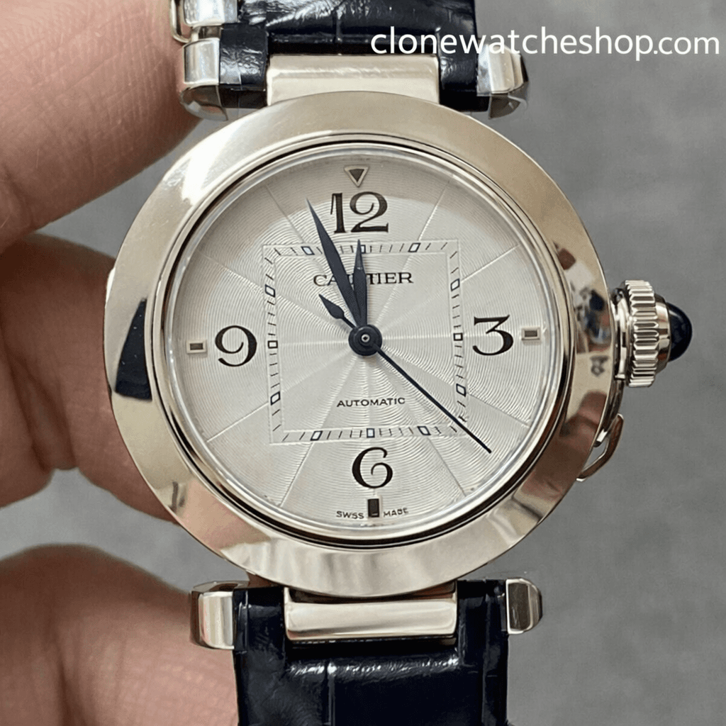 Cartier Pasha de White Dial 35MM WSPA0012