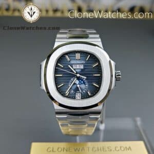 Patek Philippe Nautilus 5726 Annual Calendar Blue Dial