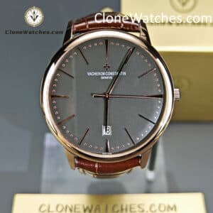 Vacheron Constantin Patrimony Rose Gold 85180/000R-9166 Black Dial