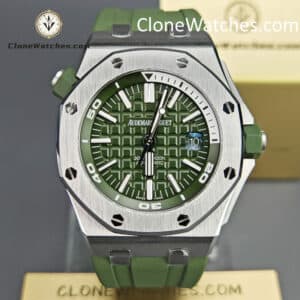 Audemars Piguet Royal Oak Offshore Diver 15710 Green Dial