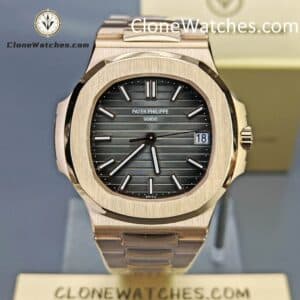 Patek Philippe Nautilus 5711 Grey Dial 18K Rose Gold