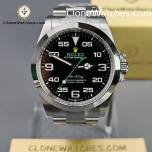 Rolex Air king Black Dial M126900-0001 3230 Movement